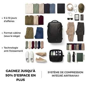 SACO DE VIAGEM DE CABINE - AIR NEO PRETO