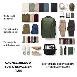 REISTAS VOOR HANDBAGAGE - AIR NEO GROEN