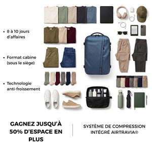 HANDBAGAGETAS - AIR NEO BLAUW