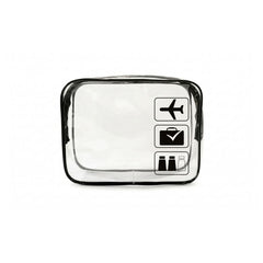 Pochette transparente liquide pour avion