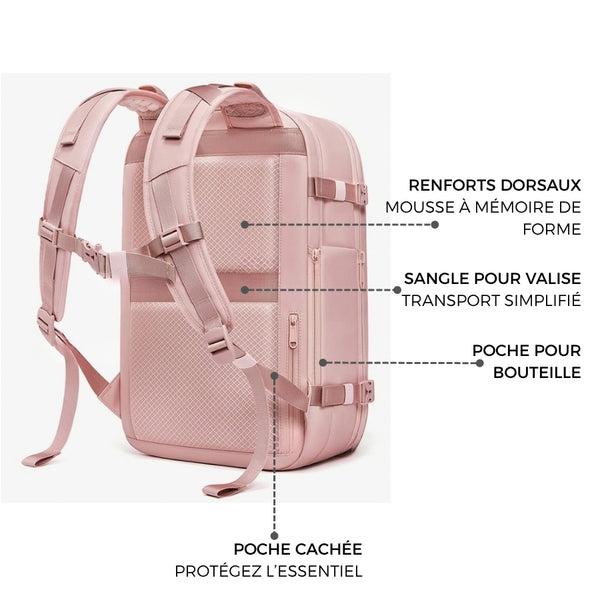 SAC DE VOYAGE CABINE - AIR NEO ROSE