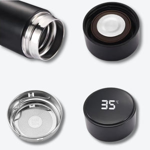 Smart Insulated Water Bottle - AIRWATER BLUE 500ml